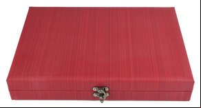 Crisloid Anchor Red 13-inch Travel Backgammon Set