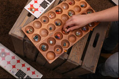 Rombol Wooden Hus Bao Game