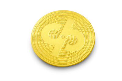 Drakes Pride Crown Green Rubber Footer Mat (non-slip) - Yellow