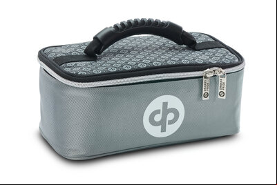 Drakes Pride Dual Two Bowls Bag - Silver