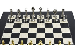 Italfama Metal Chessmen - Board not included