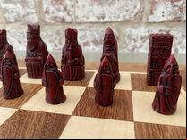 Mini Isle of Lewis Chess Set by Berkeley Chess with 2 inch King
