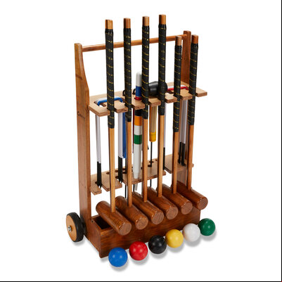 Uber Games 6 Player Garden Croquet Set with Croquet Stand