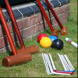 Cottage Garden Croquet Set, 4 Player in Bag