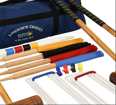 Garden Games Longworth Croquet Set (4 player in a bag)