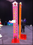 Strike It High - Test your strength - 10ft - Red - 2 part