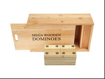 Uber Games Mega Giant Wooden Dominoes (25cm Dominoes)