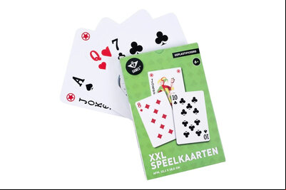 XXL Plastic Coated Playing Cards