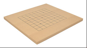 Dual-Side Wooden Go Board - 13 x 13 & 9 x 9 Layout