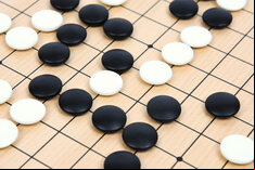 13 x 13 Wooden Go Board (36mm thick, beech veneer, stones not included)