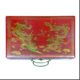 Mah Jong (Mahjong) Set in Leatherette Case