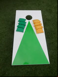 Cornhole - Garden Plus Half Set - 1 board, 8 bags [Green]