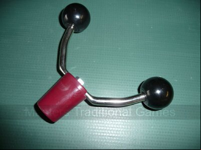 Set of 4 Tuffy shuffleboard cue heads