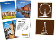 Jigraphy Landmarks of the UK & Ireland Map 150 Piece Jigsaw Puzzle