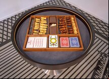 Dal Negro Gorgone Games Table - Chess, Backgammon, Draughts & Cards