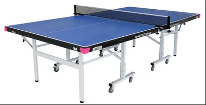 Butterfly Easifold Deluxe 22 Rollaway Table Tennis Table - Blue
